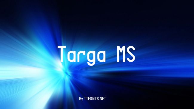 Targa MS example